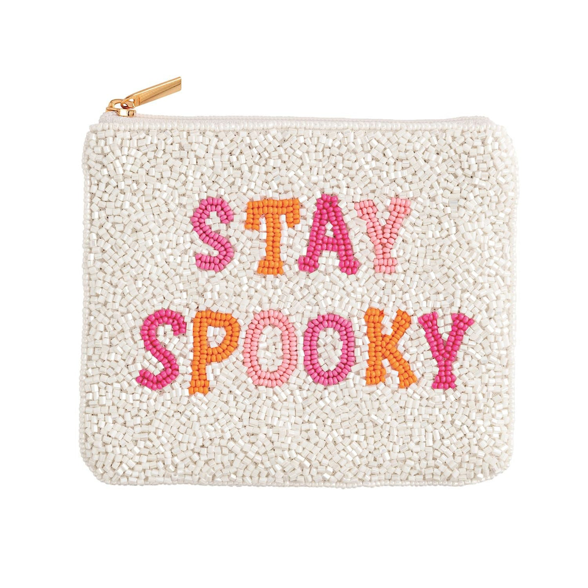 Halloween Beaded Zip Pouches | 3 Styles