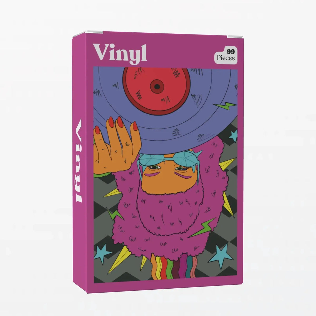 Vinyl 99 Piece Mini Jigsaw Puzzle Puzzledly