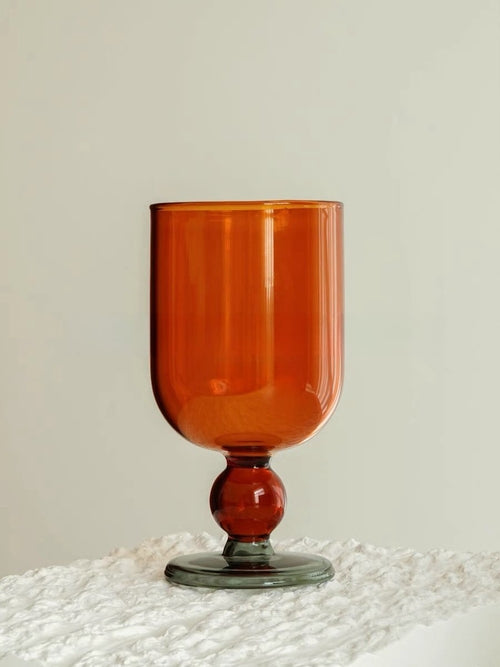 Gumballs Wine Glass - Eclectic Whimsical Coloured Cocktail Glasses