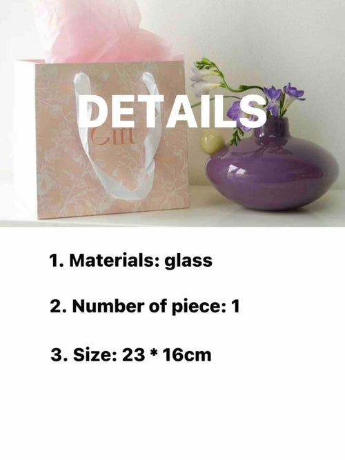 Jelly Bean Turnip Vase - Whimsical Dopamine Table Setting Centrepiece